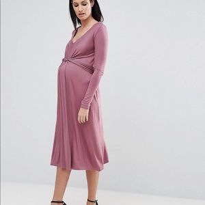Bluebelle maternité long sleeve midi dress